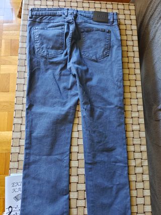 Pantalón DENIM azul hombre