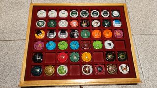 Colección de chapas de cava