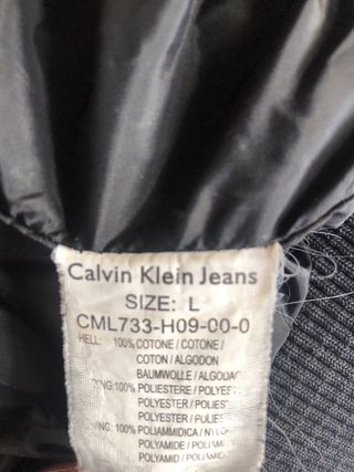 Cazadora Calvin Klein Negra