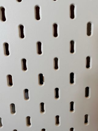 2 Tableros Perforados Ikea Blancos