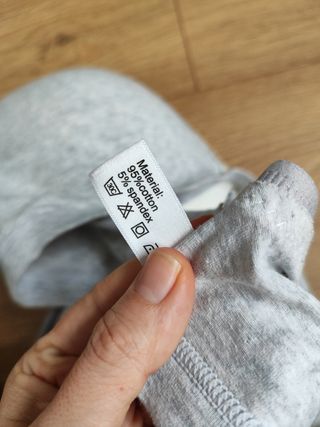 Sujetador lactancia sin aros gris