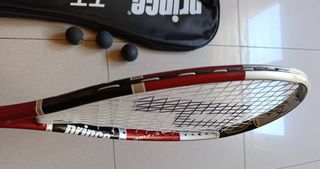 RAQUETA SQUASH MARCA PRINCE TITANIUM.