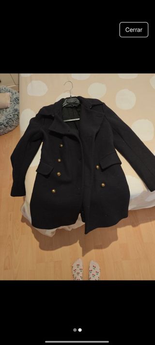 Abrigo Zara Negro