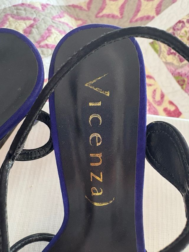 Sandalias Vicenza Talla 37 Tacón