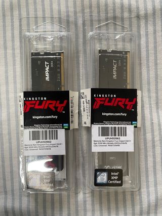 2x Kingston Fury Impact DDR4 16GB 3200MHz