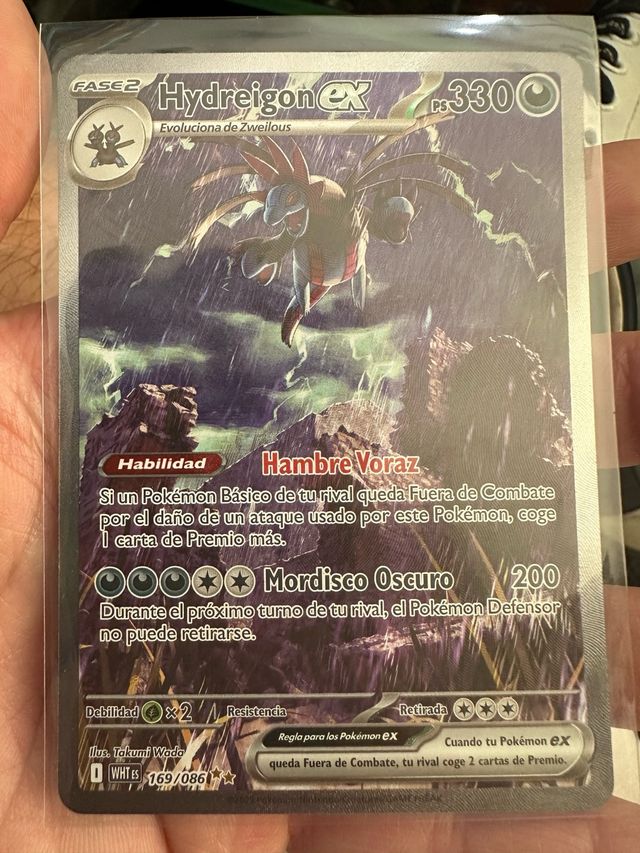 Hydreigon EX Carta Pokémon 169/086