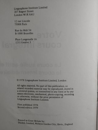 Curso de inglés Linguaphone