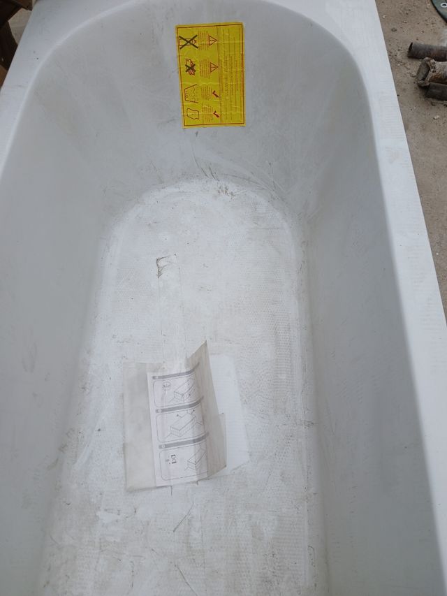 Bañera nueva (plástico)