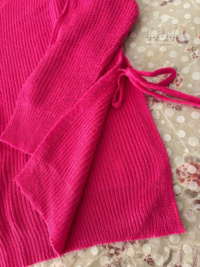 Jersey rosa de punto