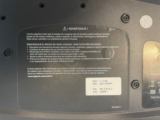 Teclado Logitech Wave Y-UV90 Cableado Ergonómico