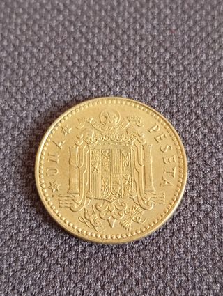 1 Peseta España 1975 Carlos I Rey