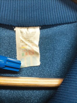 Chaqueta deportiva Adidas vintage azul
