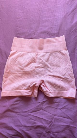 Mallas deportivas cortas rosas