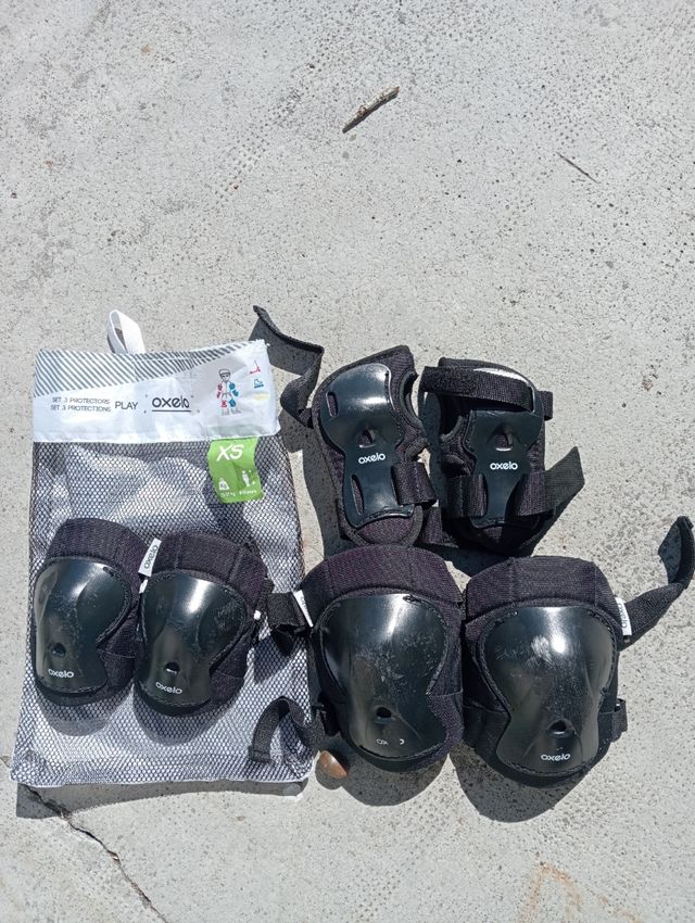 Protectores Oxelo Talla XS Patinaje