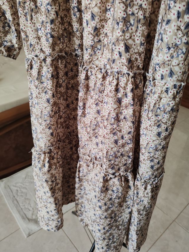 Vestito Lay Low Milano M Floreale Balze