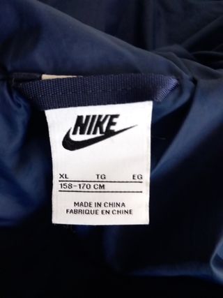 Abrigo Nike azul