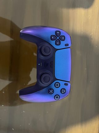 Mando PS5 personalizado azul/morado