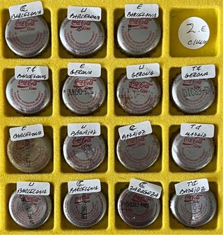 Chapas Tapón Corona Coca-Cola 