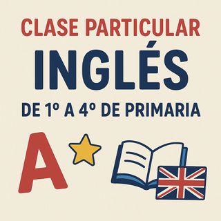 Clase particular ingles para niños 