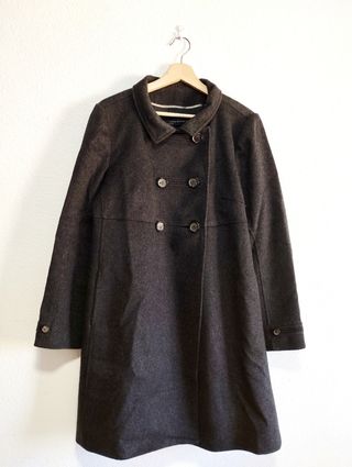 Abrigo Zara Mujer Gris