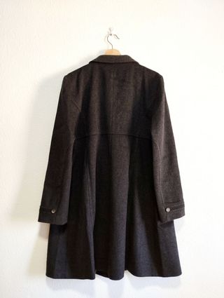 Abrigo Zara Mujer Gris