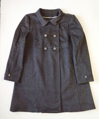 Abrigo Zara Mujer Gris