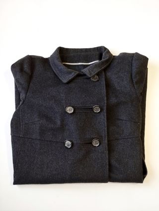 Abrigo Zara Mujer Gris
