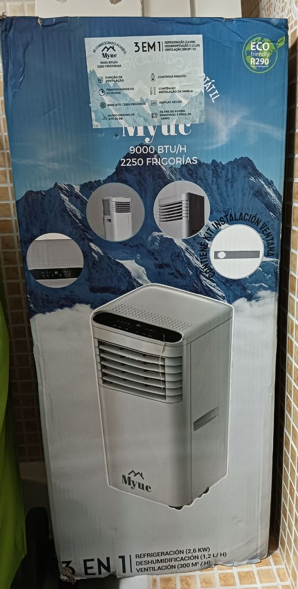 Aire Acondicionado Portátil Myuc 9000 BTU