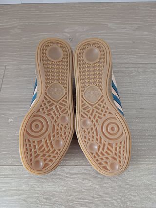 Adidas Handball Spezial Beige/Azul Talla 37 1/3