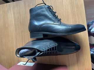 Botines piel negros Crownhill Shoes 36 the Manila
