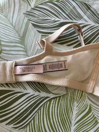 Sujetador Victoria's Secret Beige Estrellas