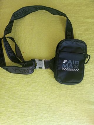 Bandolera Nike Air Max Negra y Gris