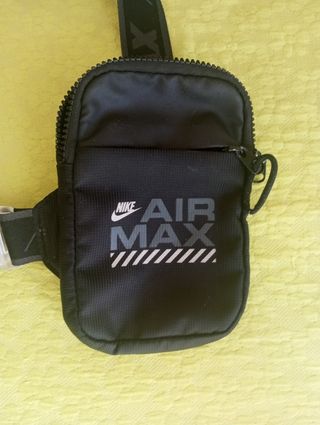 Bandolera Nike Air Max Negra y Gris
