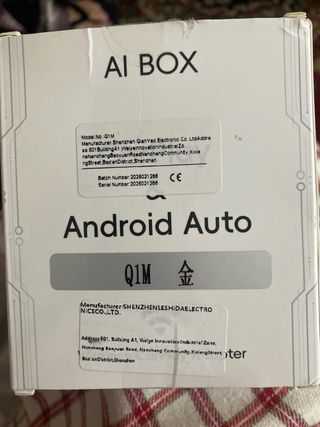 CarPlay AI BOX Android Auto Q1M