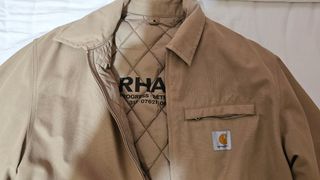 Chaqueta Carhartt Reversible Beige/Negra