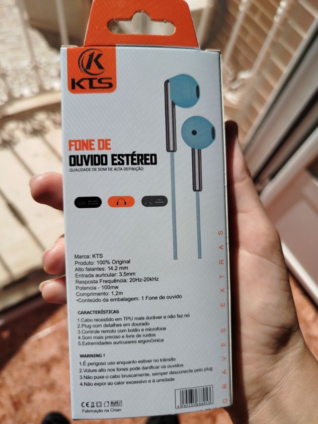 Auriculares KTS nuevos con cable – 100% originales