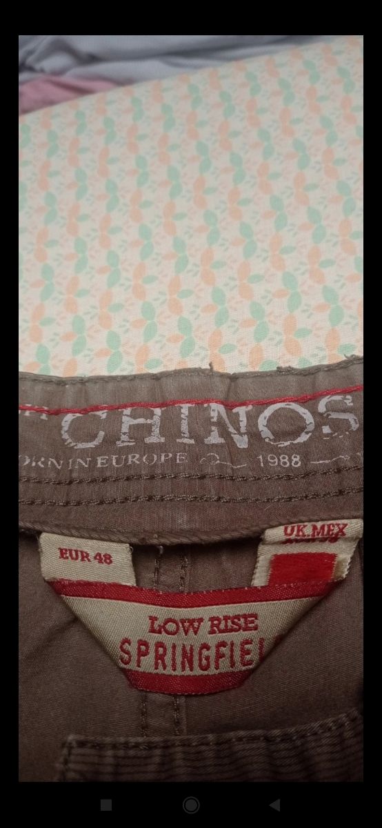 Pantalón Chino Springfield Marrón