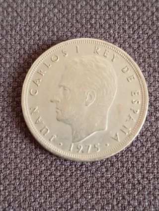 5 Pesetas España 1975 Carlos I