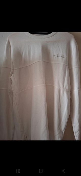 Sudadera Hollister Blanca