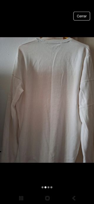 Sudadera Hollister Blanca