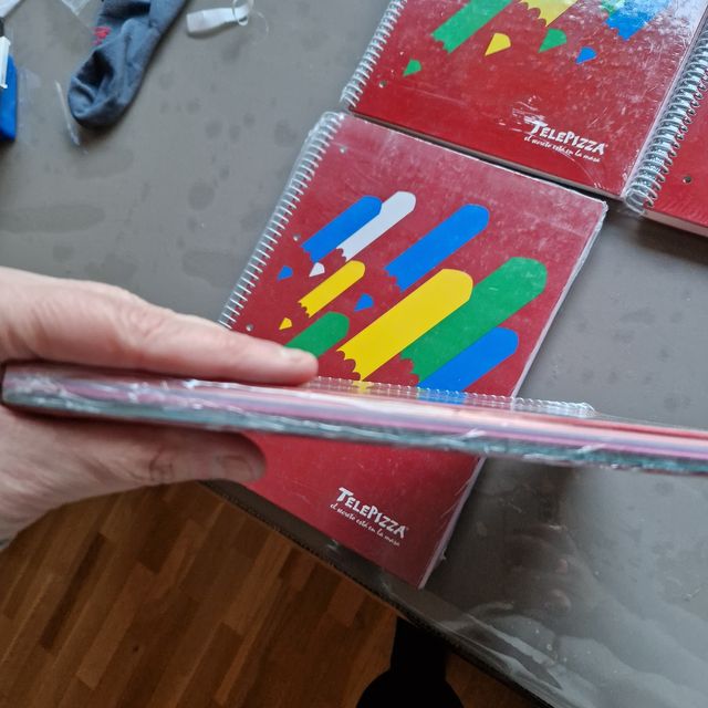 Nuovo taccuino Telepizza (4X12€)