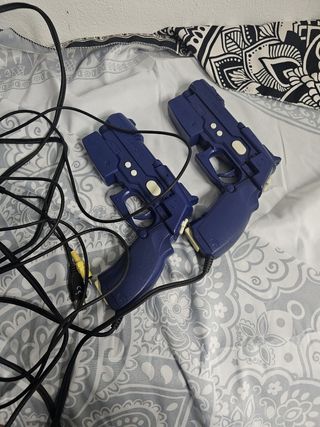 Pistolas G-con 2 Sony PS2 Shooter con juegoz