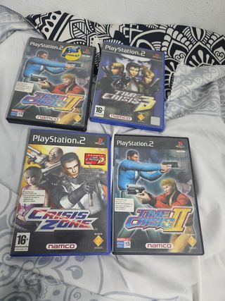 Pistolas G-con 2 Sony PS2 Shooter con juegoz