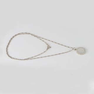 Colgante Tous medalla de plata Straight con cadena