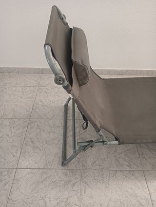 Tumbona plegable playa/piscina.