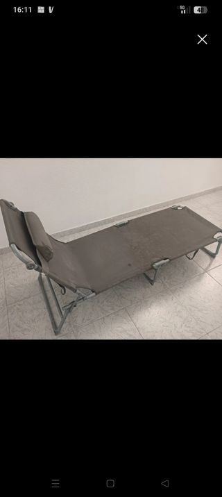 Tumbona plegable playa/piscina.