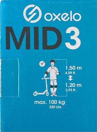 Patinete Oxelo MID 3 Azul
