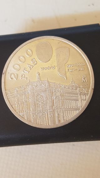 Moneda 2000 Pesetas 1994 Juan Carlos I Rey
