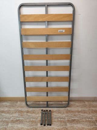 Somier 90cm con patas
