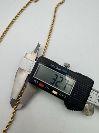 011-02-00369 CADENA CORDÓN SALOMÓNICO ORO 18K